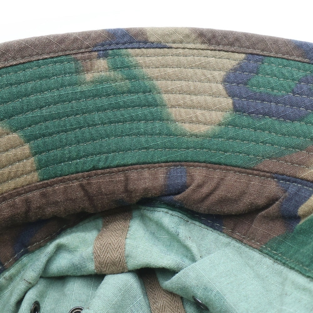 TENDERLOIN(テンダーロイン) JUNGLE HAT RIP STOP CAMO リップストップ カモ柄 ジャングルバケットハット 帽子 カーキ