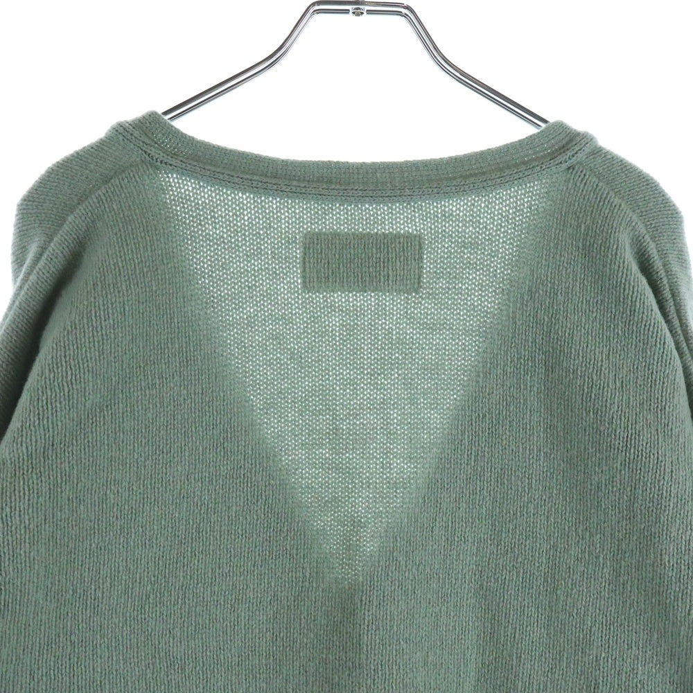 WACKO MARIA(ワコマリア) 22FW Classic Knit Cardigan クラシック ウール ニット カーディガン グリーン 22FW-WMK-KN04