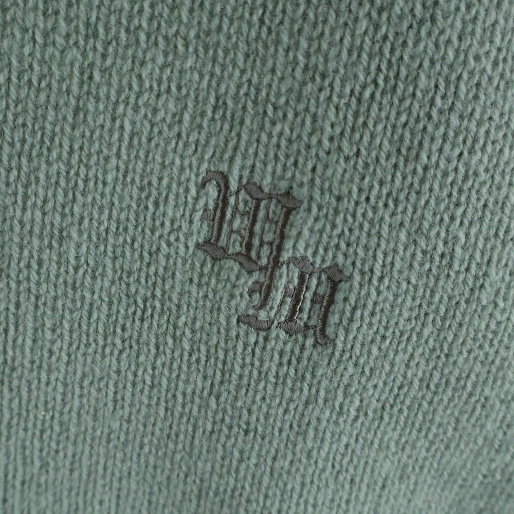 WACKO MARIA(ワコマリア) 22FW Classic Knit Cardigan クラシック ウール ニット カーディガン グリーン 22FW-WMK-KN04