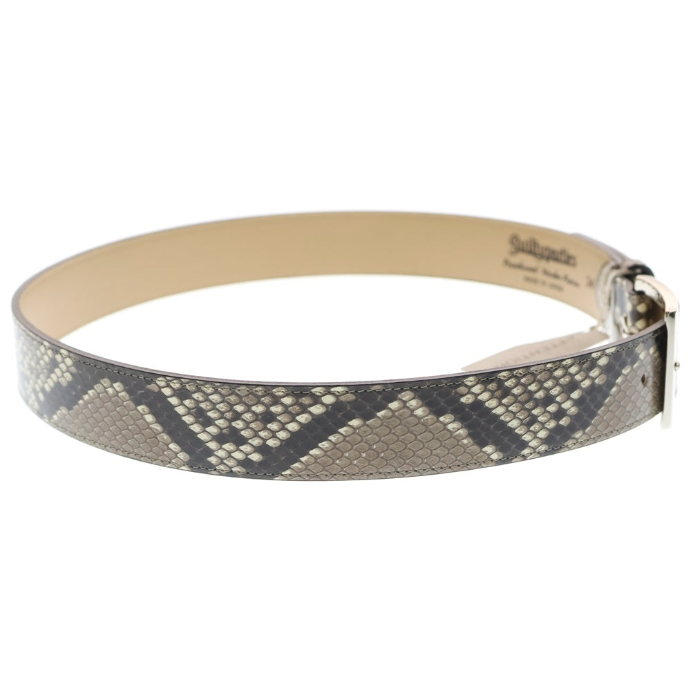 WACKO MARIA(ワコマリア) PYTHON LEATHER BELT パイソン レザー ベルト