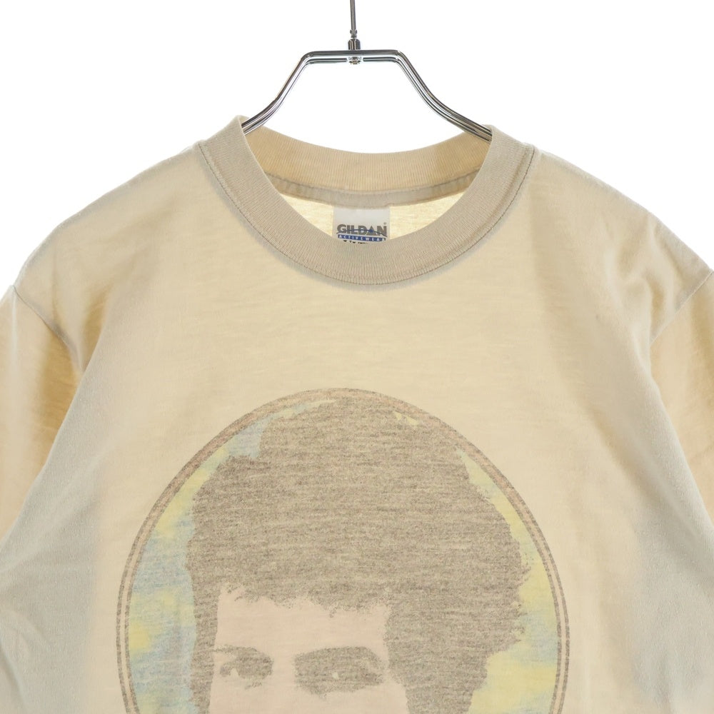 VINTAGE(ヴィンテージ) 00S VINTAGE BOB DYLAN TEE ヴィンテージ ボブディラン フロントプリントTシャツ 半袖クルーネックカットソー ベージュ