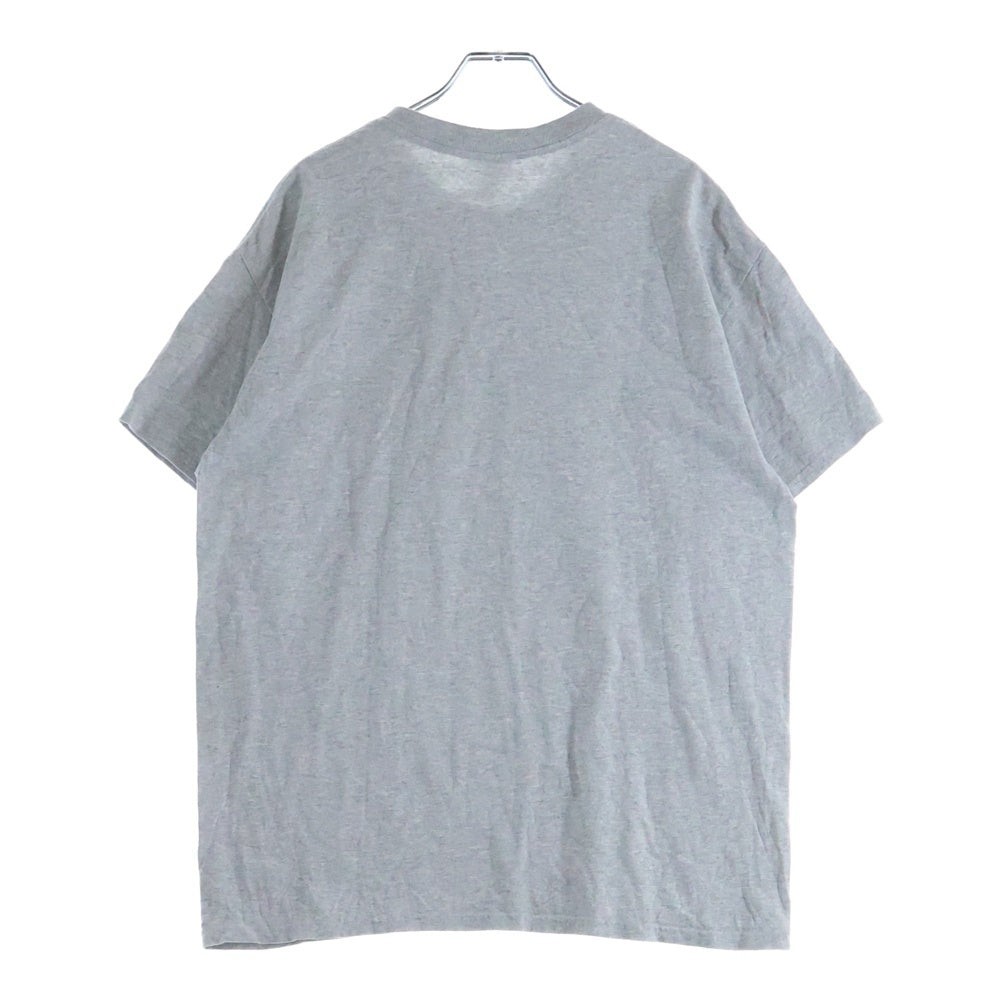 NO BRAND(ノーブランド) DJ SHADOW 2017 TOUR TEE DJシャドウ 2017ツアー フロントプリントTシャツ 半袖クルーネックカットソー グレー
