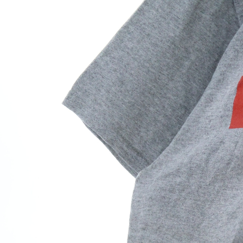 NO BRAND(ノーブランド) DJ SHADOW 2017 TOUR TEE DJシャドウ 2017ツアー フロントプリントTシャツ 半袖クルーネックカットソー グレー