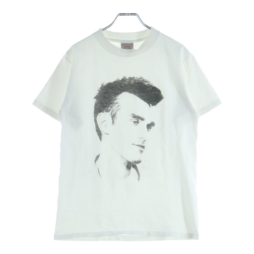 VINTAGE(ヴィンテージ) 90S VINTAGE MORRISSEY TEE ヴィンテージ モリッシー フロントプリントTシャツ ONEITAタグ 半袖クルーネックカットソー ホワイト