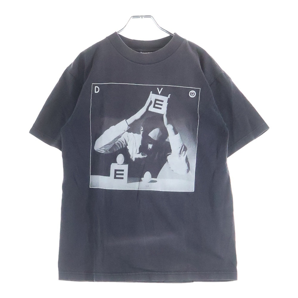 VINTAGE(ヴィンテージ) 90S VINTAGE DEVO TEE ヴィンテージ ディーヴォ フロントプリントTシャツ MURINAタグ 半袖クルーネックカットソー ブラック