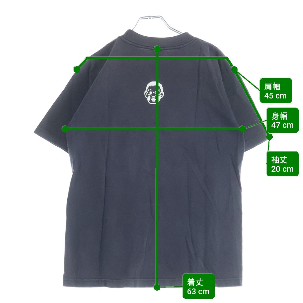 VINTAGE(ヴィンテージ) 90S VINTAGE DEVO TEE ヴィンテージ ディーヴォ フロントプリントTシャツ MURINAタグ 半袖クルーネックカットソー ブラック