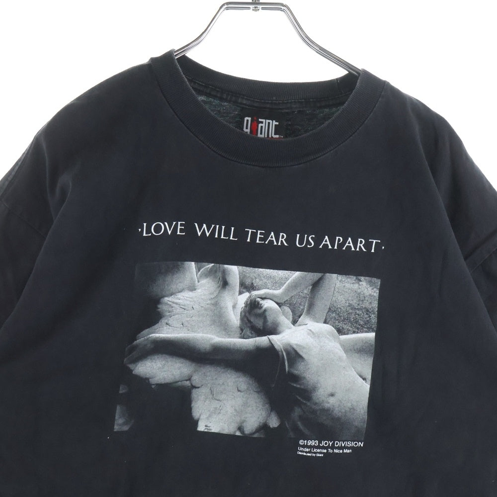 VINTAGE(ヴィンテージ) 90S VINTAGE JOY DIVISION LOVE WILL TEAR US APART TEE ヴィンテージ ジョイディヴィジョン ラヴ・ウィル・テア・アス・アパート 半袖Tシャツ GIANTタグ