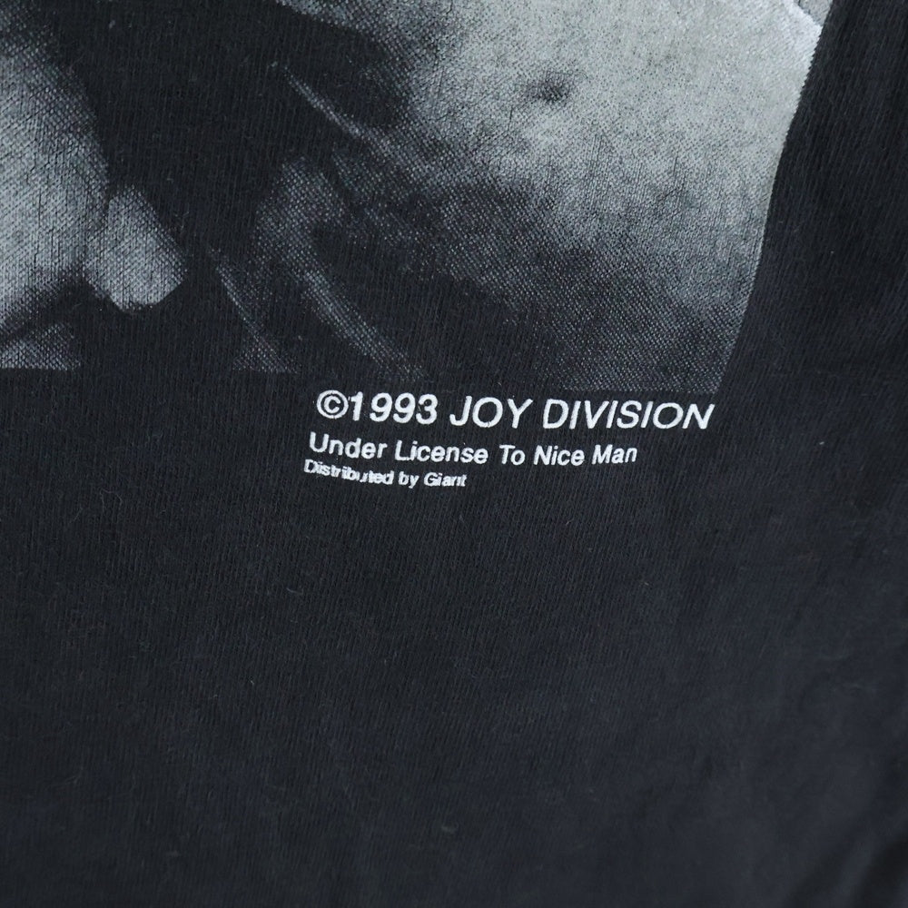 VINTAGE(ヴィンテージ) 90S VINTAGE JOY DIVISION LOVE WILL TEAR US APART TEE ヴィンテージ ジョイディヴィジョン ラヴ・ウィル・テア・アス・アパート 半袖Tシャツ GIANTタグ
