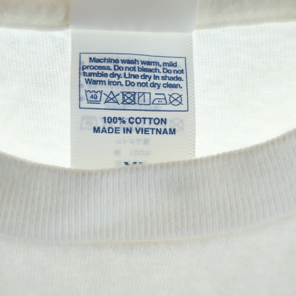NO BRAND(ノーブランド) RC SUCCESION RHAPSODY TEE RCサクセション ラプソディ 両面プリントTシャツ 半袖クルーネックカットソー ホワイト
