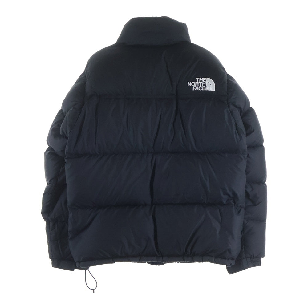 THE NORTH FACE(ザノースフェイス) NUPTSE JACKET ヌプシ ロゴエンブロイダリー ジップアップ ダウンジャケット ブラック ND92335