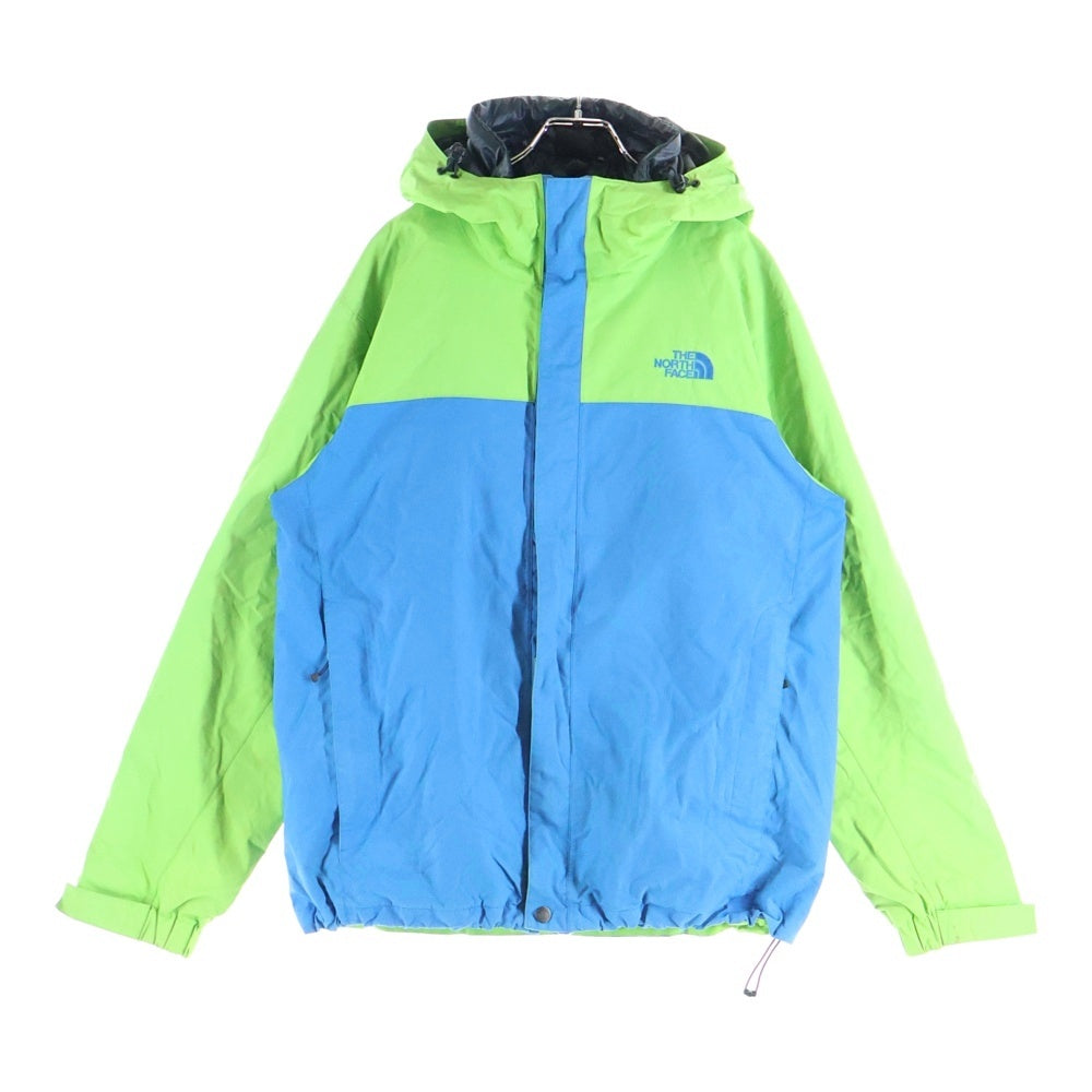THE NORTH FACE(ザノースフェイス) TRICLIMATE JACKET トリクライメイト ロゴデザイン フーデッド ジップアップ ナイロンジャケット グリーン NP15015