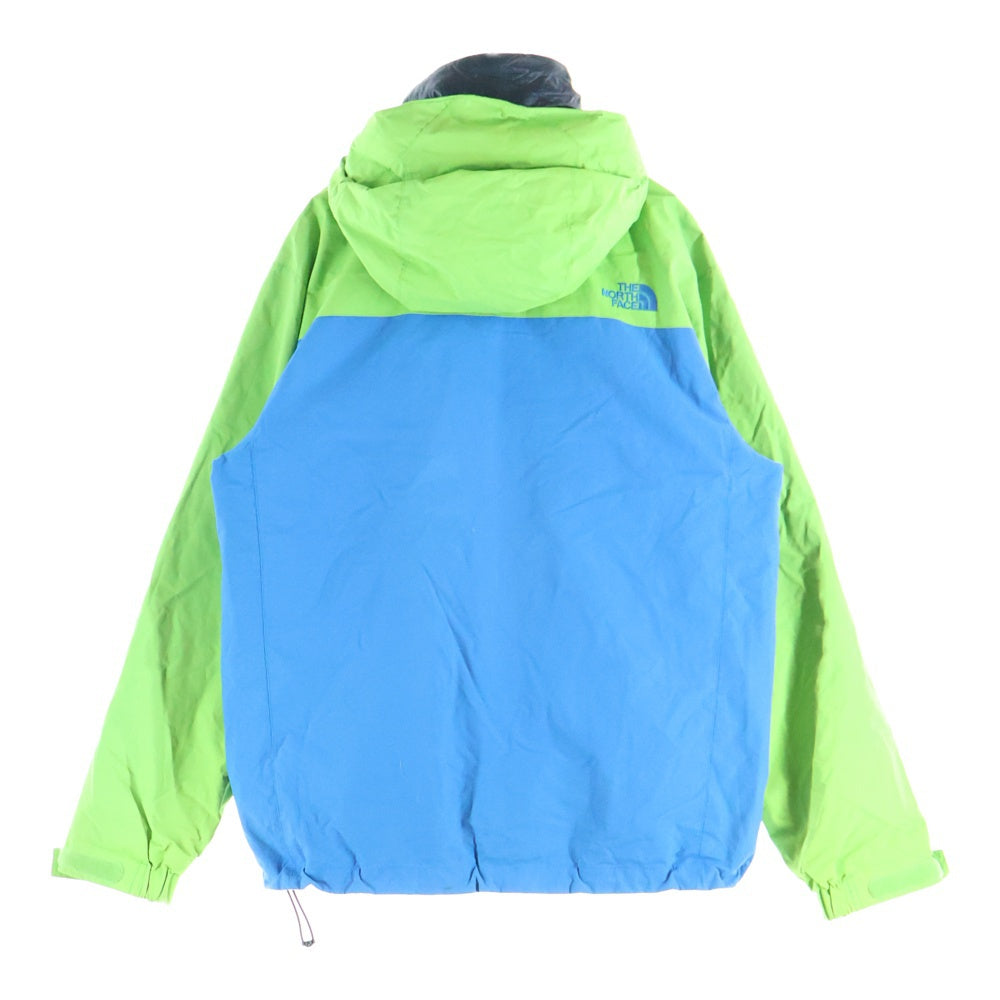 THE NORTH FACE(ザノースフェイス) TRICLIMATE JACKET トリクライメイト ロゴデザイン フーデッド ジップアップ ナイロンジャケット グリーン NP15015