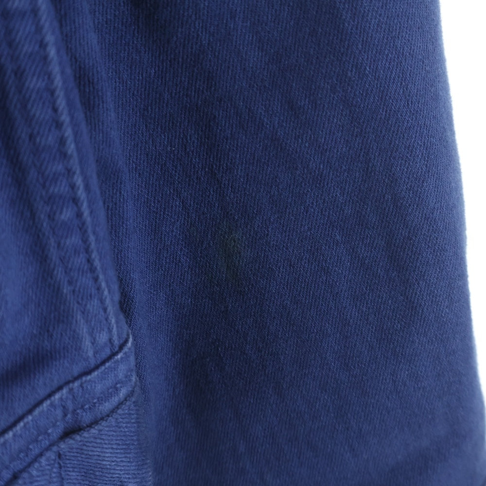 BURBERRY BLACK LABEL(バーバリー ブラックレーベル) マルチポケット レギュラーカラー ジップアップ デニムジャケット ブルー D1F04-603-26