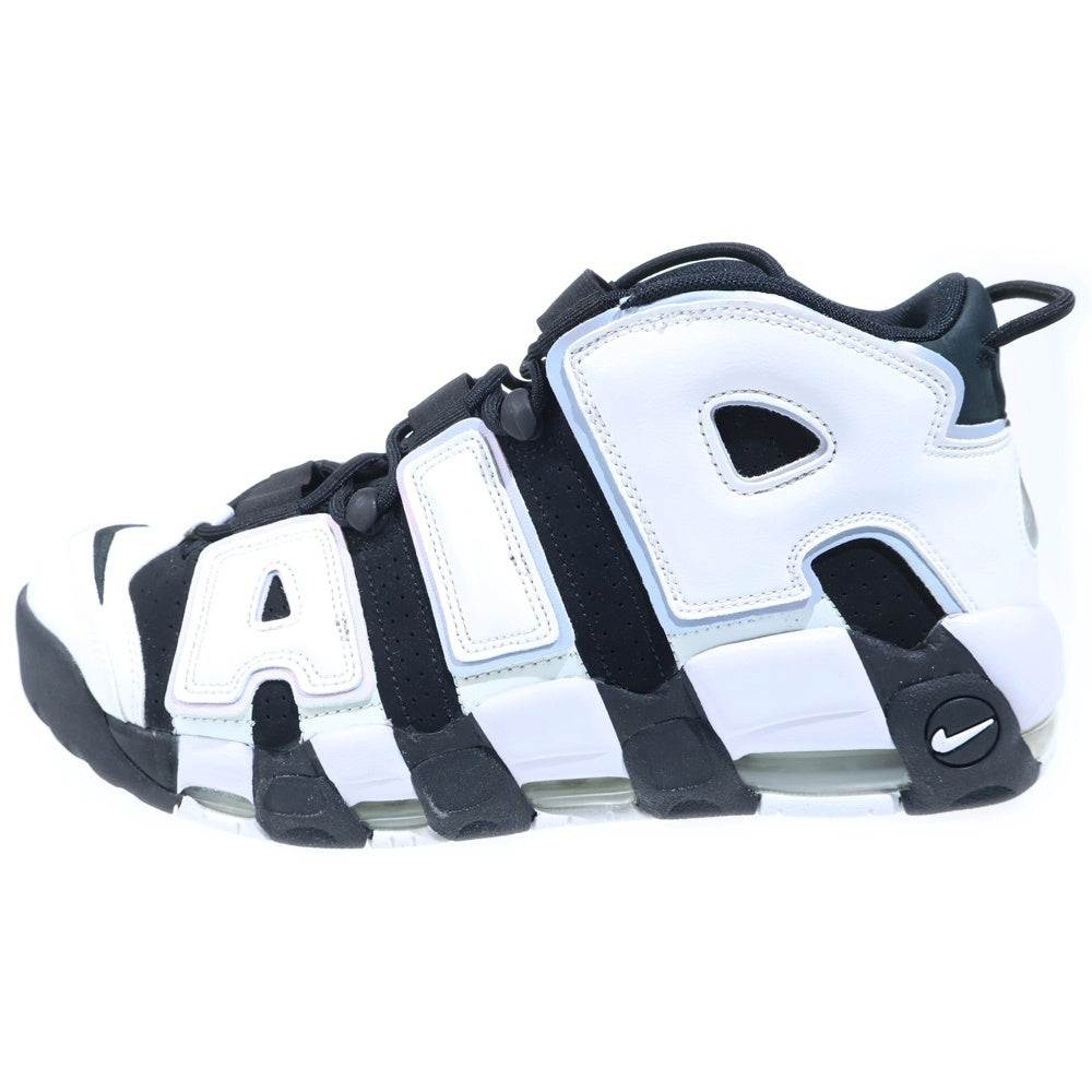 NIKE(ナイキ) AIR MORE UPTEMPO 96 COBALT BLISS エア モアアップ テンポ コバルトブリス ハイカットスニーカー ブラック/ホワイト US12/30cm DV0819-001