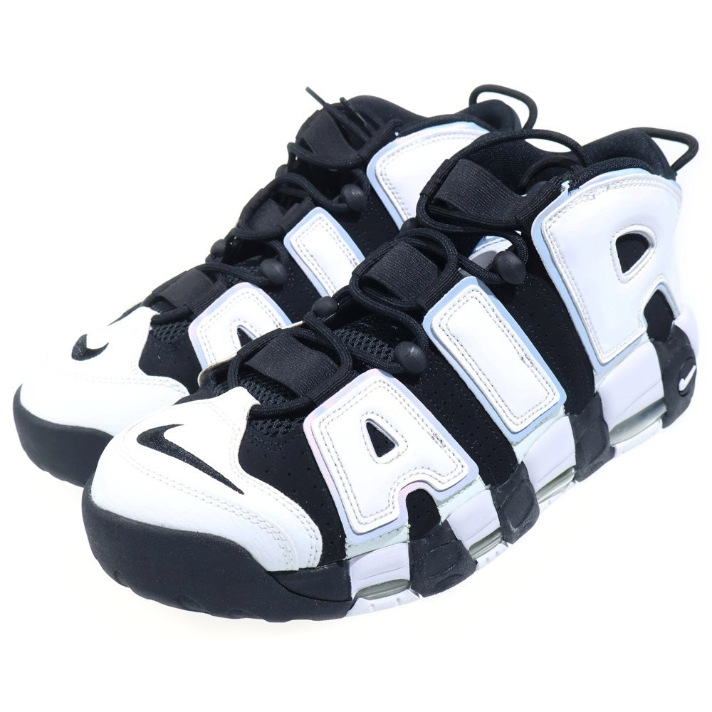 NIKE(ナイキ) AIR MORE UPTEMPO 96 COBALT BLISS エア モアアップ テンポ コバルトブリス ハイカットスニーカー ブラック/ホワイト US12/30cm DV0819-001