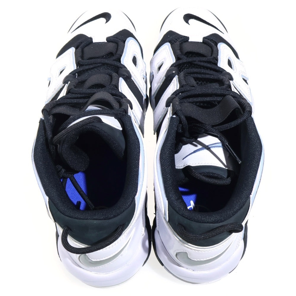NIKE(ナイキ) AIR MORE UPTEMPO 96 COBALT BLISS エア モアアップ テンポ コバルトブリス ハイカットスニーカー ブラック/ホワイト US12/30cm DV0819-001