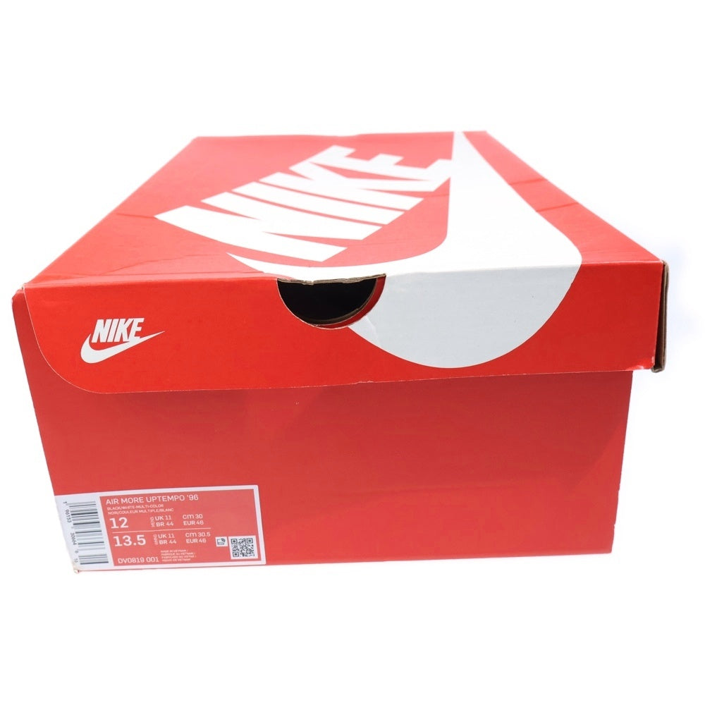 NIKE(ナイキ) AIR MORE UPTEMPO 96 COBALT BLISS エア モアアップ テンポ コバルトブリス ハイカットスニーカー ブラック/ホワイト US12/30cm DV0819-001