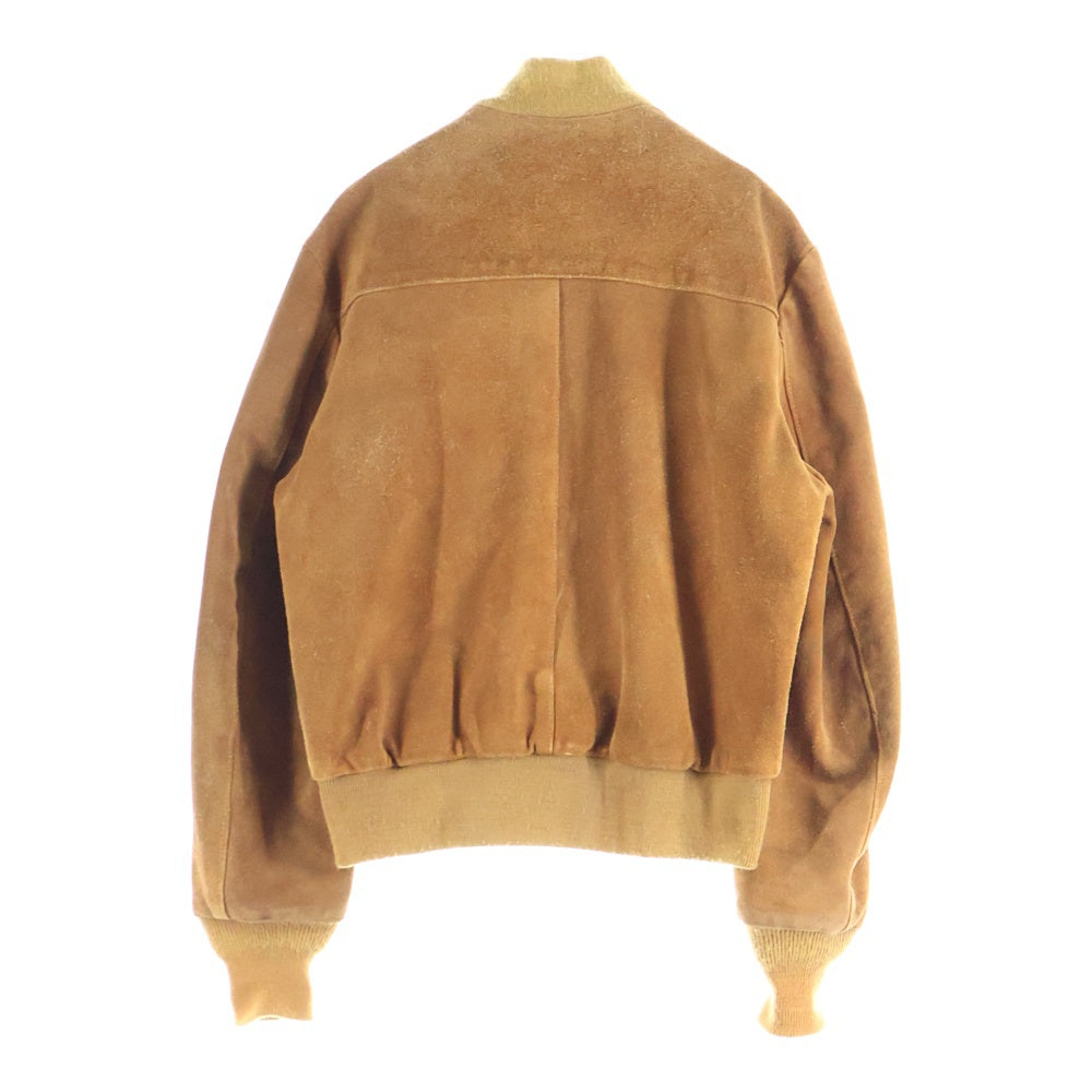 SCHOTT(ショット) 80S-90S VINTAGE ヴィンテージ スウェードレザー ブルゾンジャケット ブラウン 372