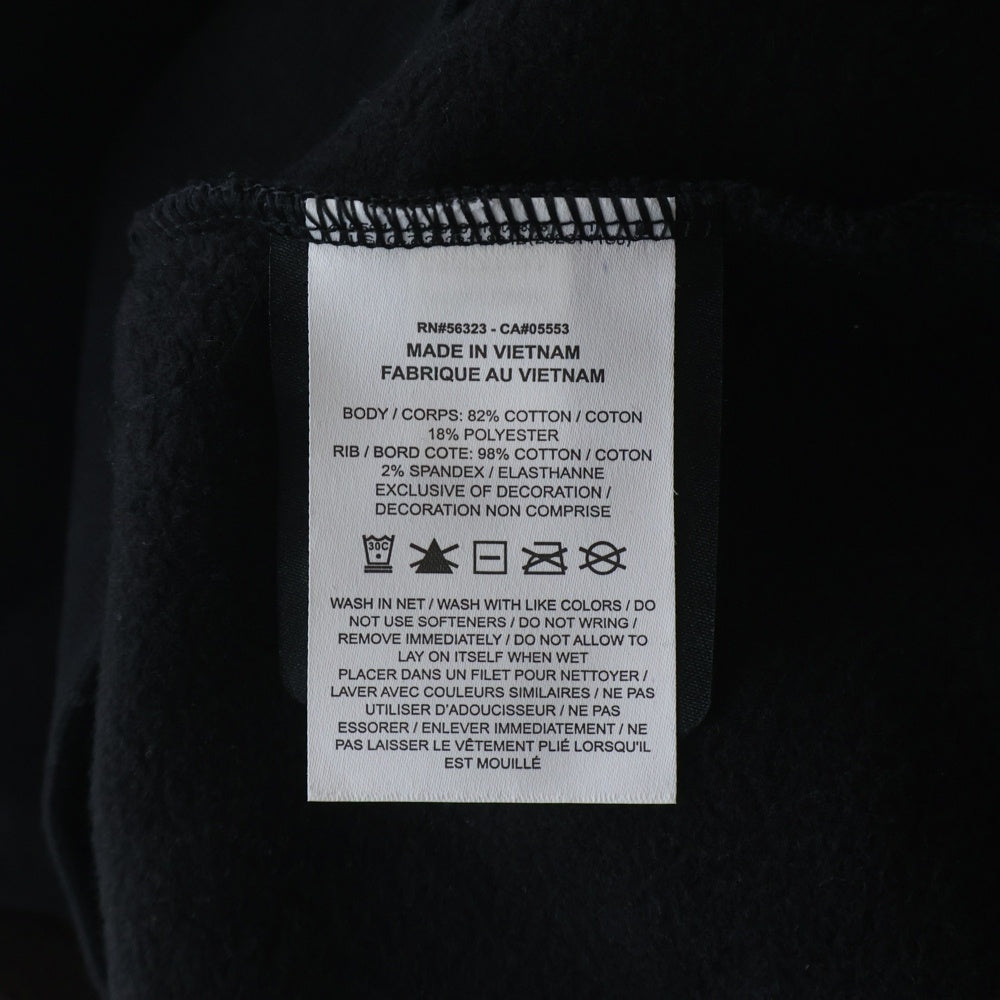 NIKE(ナイキ) ×NOCTA FLEECE CS CREW スウッシュ クルーネック ラグランスウェット トレーナー ブラック FN8160-010