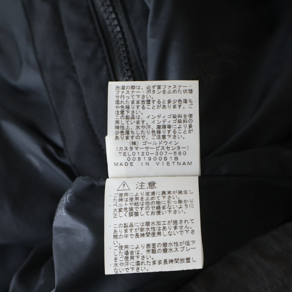 THE NORTH FACE(ザノースフェイス) MOUNTAIN LIGHT DENIM JACKET マウンテンライト デニムジャケット ブラック NP12032