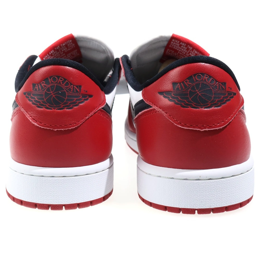 NIKE(ナイキ) AIR JORDAN 1 RETRO LOW OG CHICAGO エアージョーダン レトロ シカゴ ローカットスニーカー レッド US9.5/27.5cm HQ6998-600
