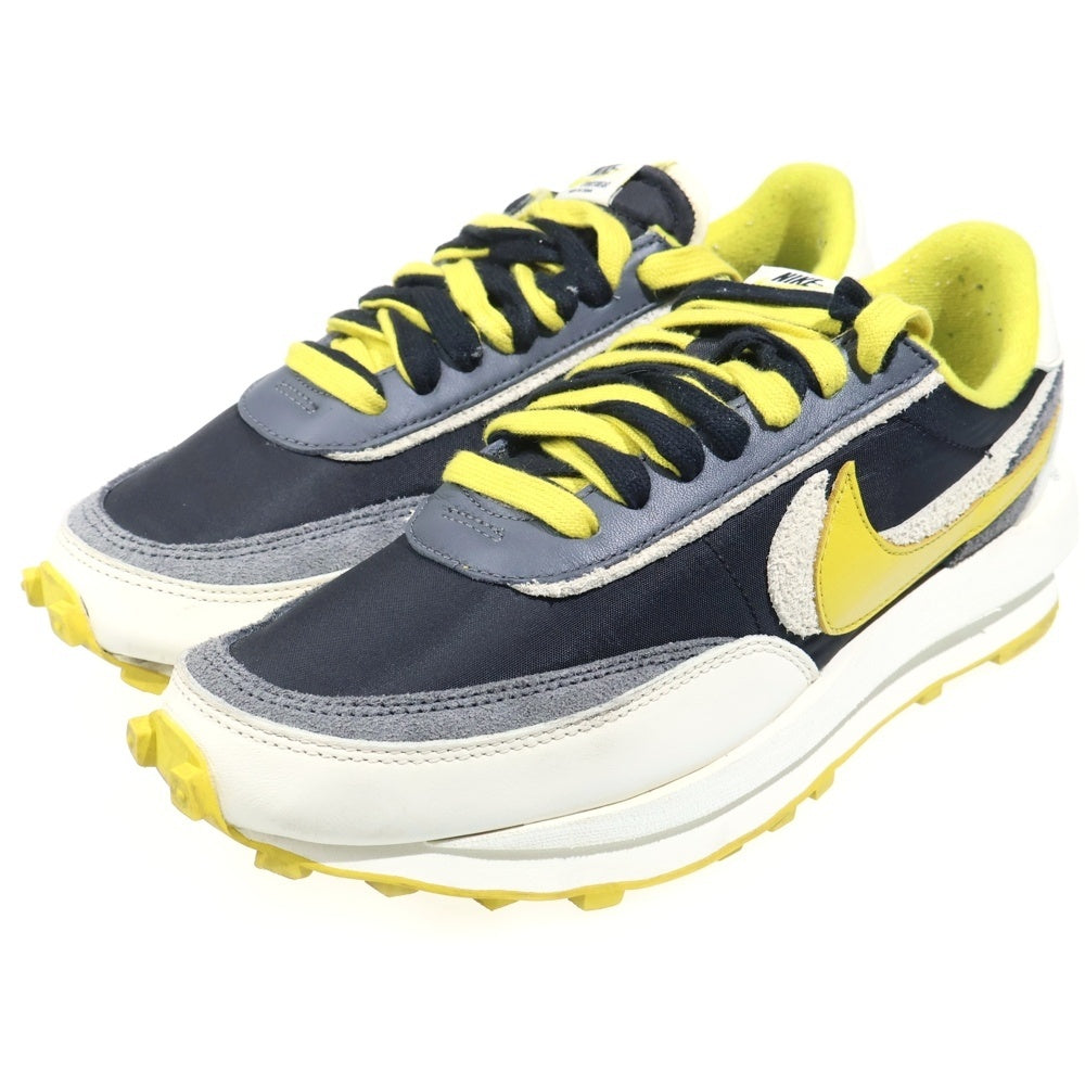NIKE(ナイキ) ×UNDERCOVER ×sacai LD WAFFLE アンダーカバー サカイ ワッフル ローカットスニーカー ブラック/イエロー/ホワイト US9.5/27.5cm DJ4877-001