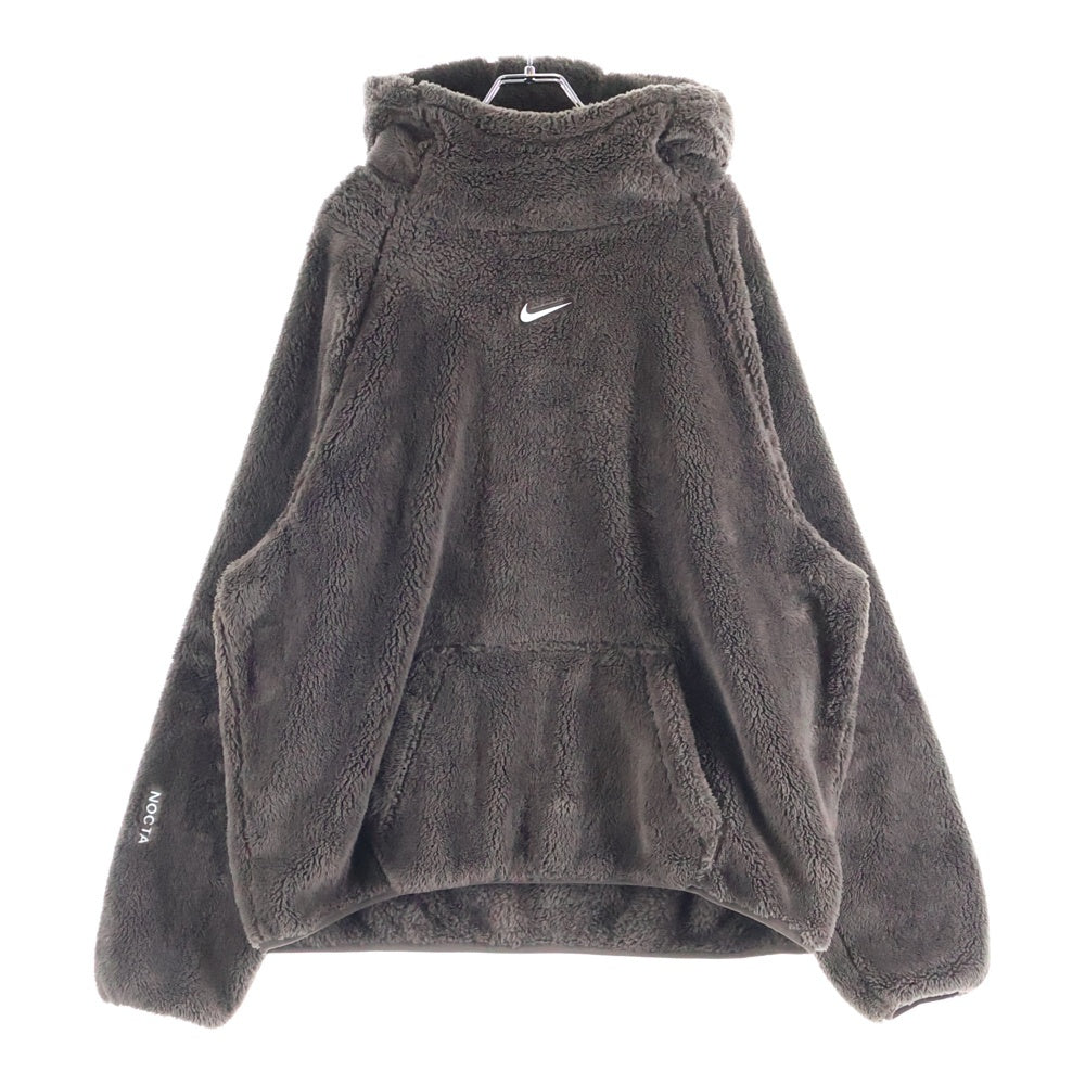 NIKE(ナイキ) ×NOCTA POLAR FLEECE HOODIE ノクタ ポーラー フリース フーデッド スウェット パーカー ブラウン IB0259-237
