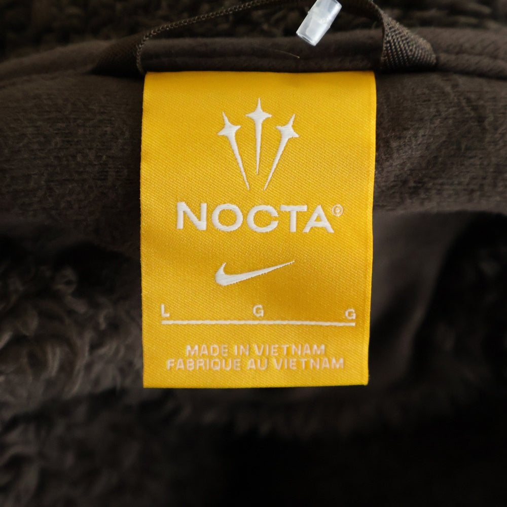 NIKE(ナイキ) ×NOCTA POLAR FLEECE HOODIE ノクタ ポーラー フリース フーデッド スウェット パーカー ブラウン IB0259-237