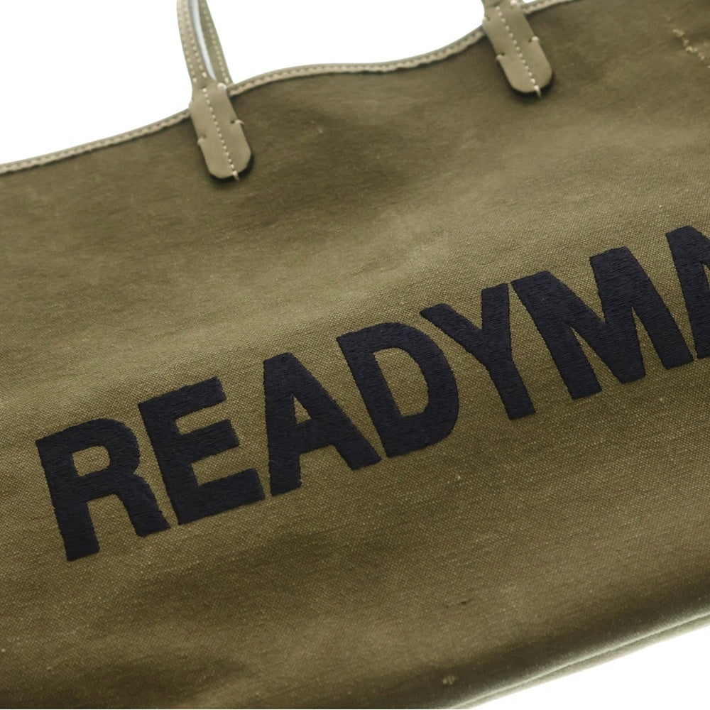 READY MADE(レディメイド) DOROTHY BAG LARGE ドロシーバック コットントートバック カーキ RE-CO-KH-00-00-162 レディース