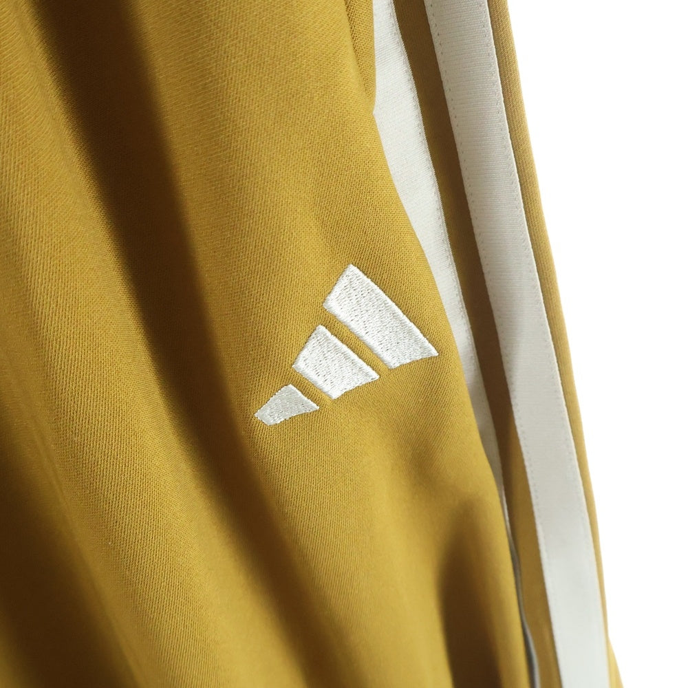adidas(アディダス) サイドスリーストライプライン ロングスカート レディース イエロー JL5095