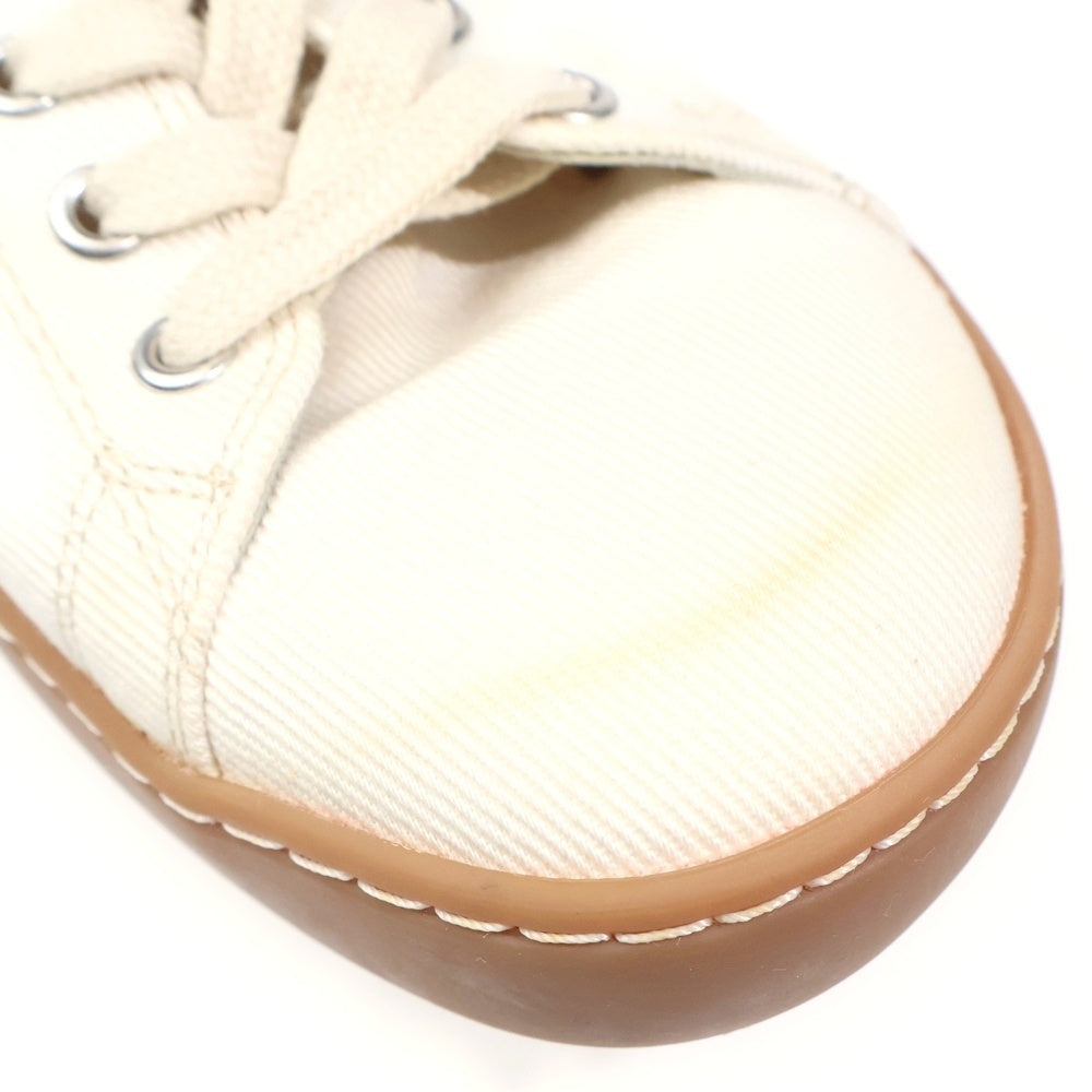 BIRKENSTOCK(ビルケンシュトック) ARRAN アラン キャンバス ローカットスニーカー レディース ホワイト