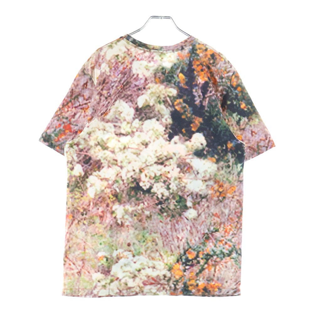 CARVEN(カルヴェン) 総柄フラワープリントデザイン クルーネック半袖Tシャツ カットソー マルチカラー 7130TS30