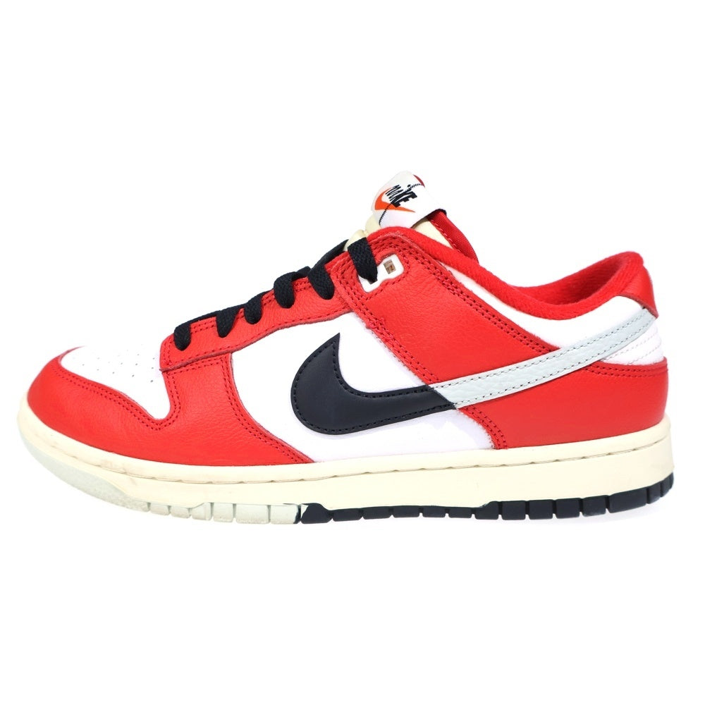 NIKE(ナイキ) DUNK LOW RETRO PRM CHICAGO SPLIT ダンク レトロ ローカットスニーカー US9.5/27.5cm レッド DZ2536-600