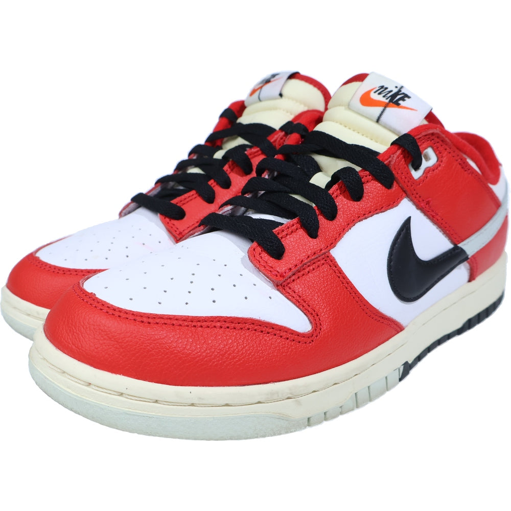 NIKE(ナイキ) DUNK LOW RETRO PRM CHICAGO SPLIT ダンク レトロ ローカットスニーカー US9.5/27.5cm レッド DZ2536-600