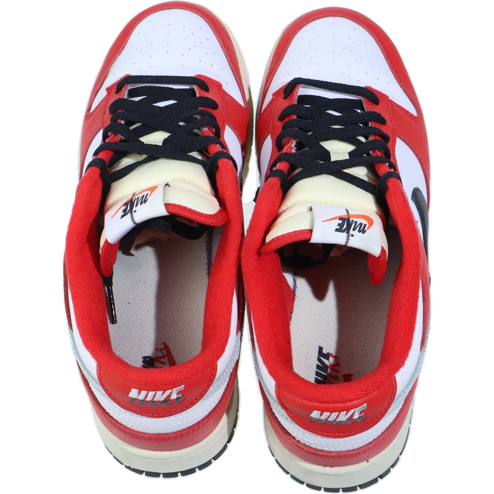 NIKE(ナイキ) DUNK LOW RETRO PRM CHICAGO SPLIT ダンク レトロ ローカットスニーカー US9.5/27.5cm レッド DZ2536-600