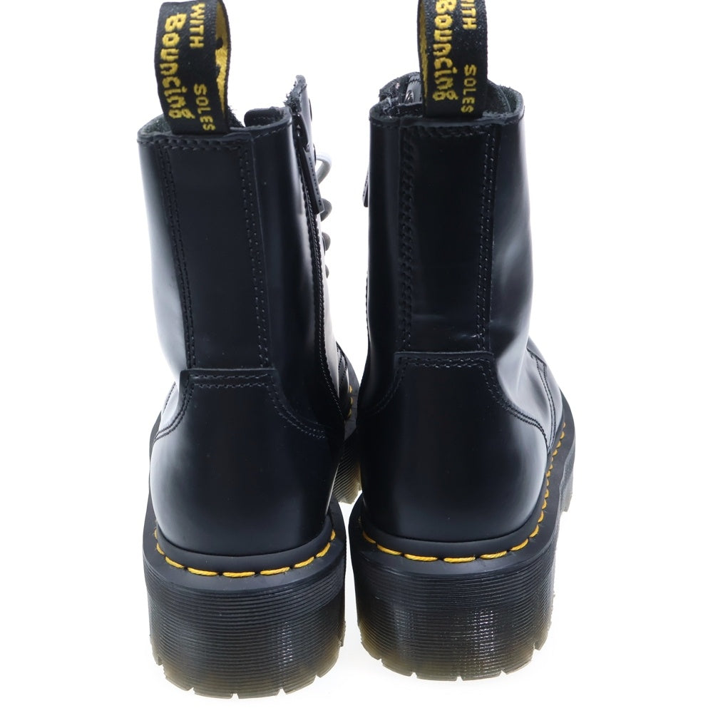 Dr.Martens(ドクターマーチン) JADON ジェイドン レザー サイドジップ 8ホールブーツ ブラック レディース 15265001