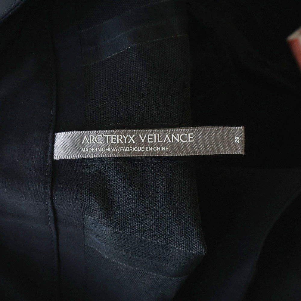 ARC'TERYX(アークテリクス) 25SS VEILANCE VORONOI PANT ヴェイランス ウール ナイロン コットン ストレートパンツ ブラック X000006860