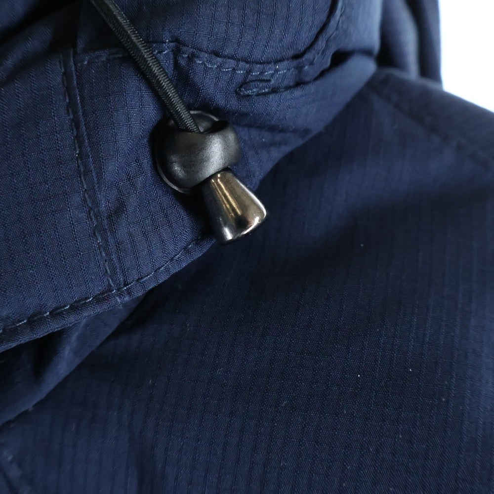 POLO RALPH LAUREN(ポロラルフローレン) ビッグポニー刺繍 ジップアップ フーデッド リップストップ ダウンジャケット ネイビー 0200011692
