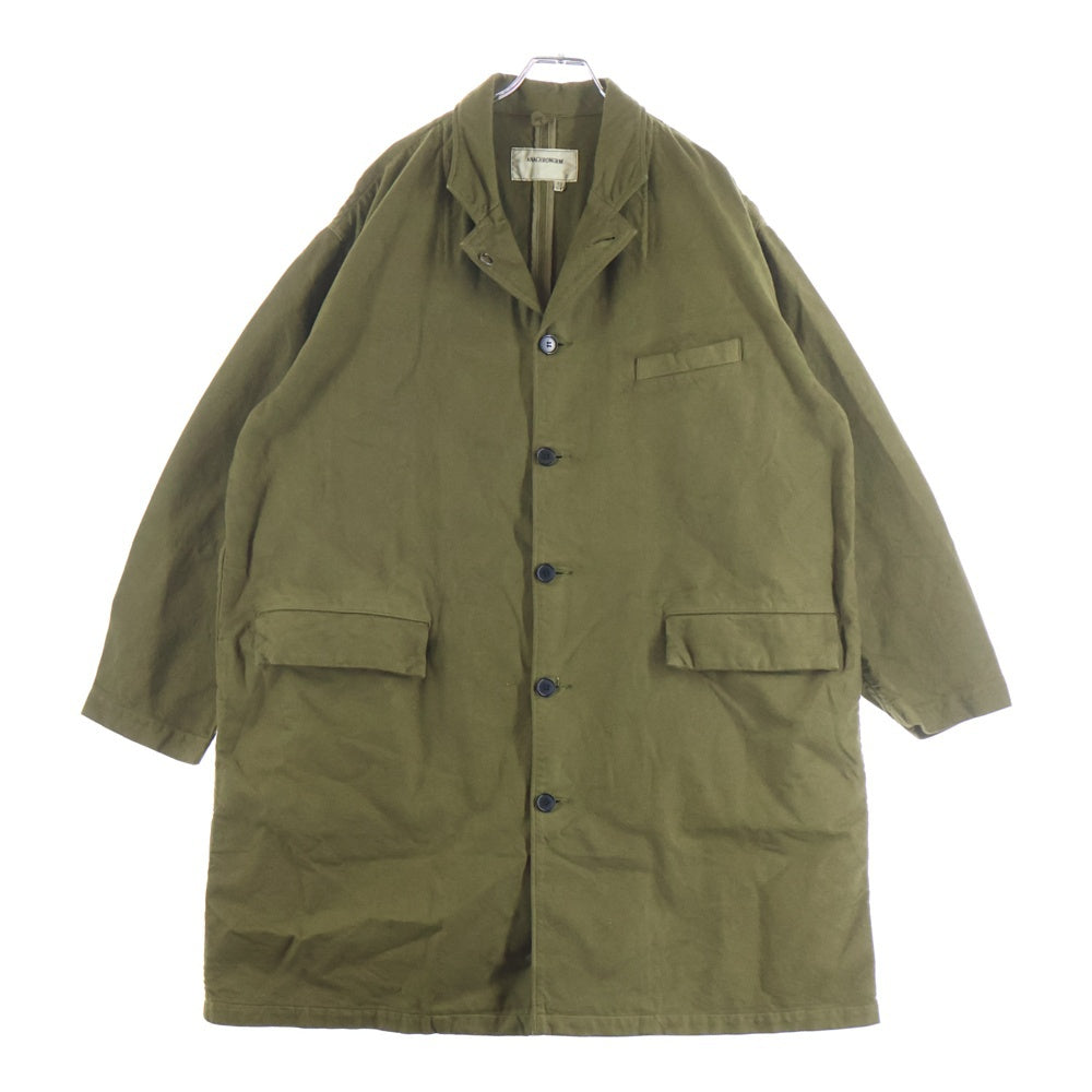 anachronorm(アナクローム) MILITARY SHOP COAT ミリタリーショップコート オリーブ AN156