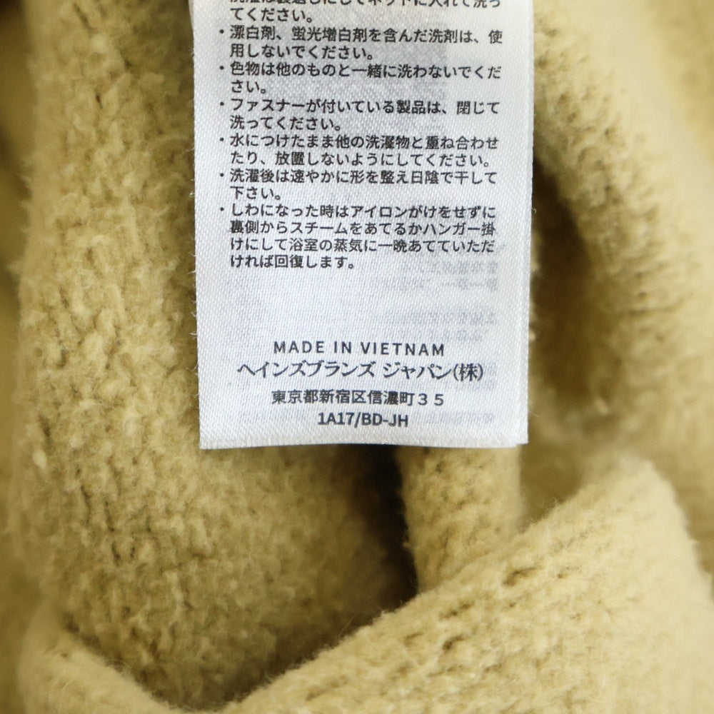 RON HERMAN(ロンハーマン) ×Champion チャンピオン タイガーカモ柄 スウェット プルオーバーパーカー ブラック/カーキ C8-A124