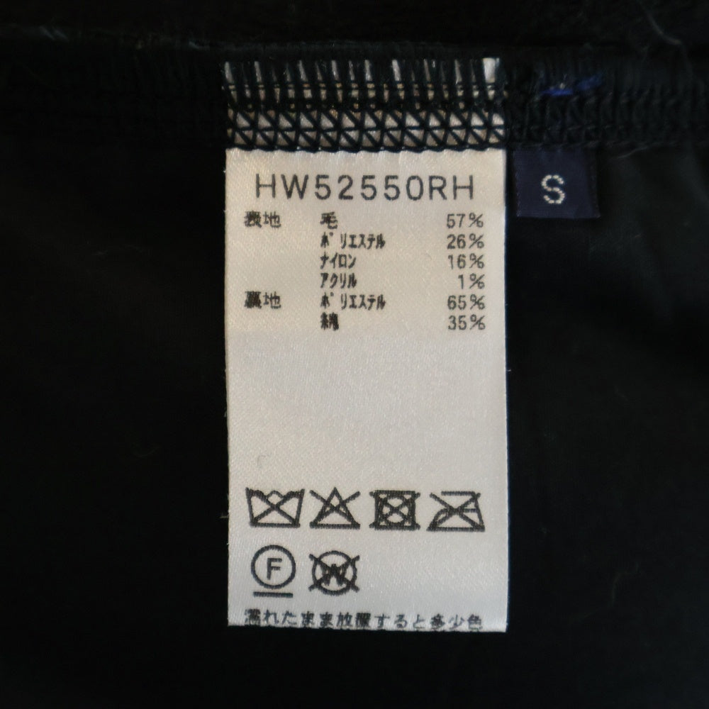 RON HERMAN(ロンハーマン) 25AW ×HELLY HANSEN ヘリーハンセン フリース フルジップ ジャケット ブラック HW52550RH/4210400433