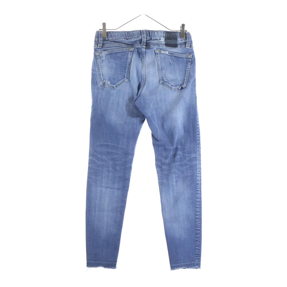 BIG JOHN(ビッグジョン) ×SURT TAPERED SLIM JOGGER ダメージ加工 サート テーパード スリム デニム ジョガーパンツ インディゴ MXSR01M