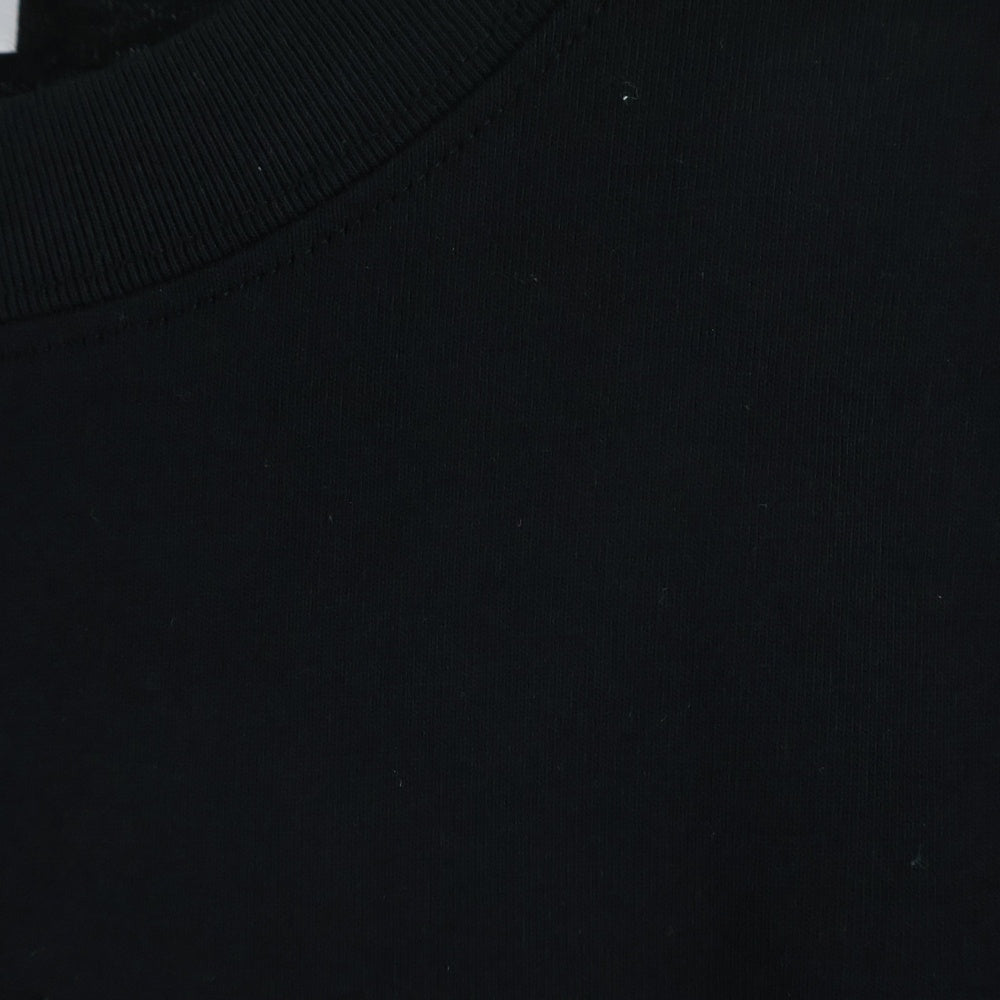 NO BRAND(ノーブランド) MULGA マルガ OKINAWA 沖縄 フロントタイガーエンブロイダリー 半袖Tシャツ カットソー ブラック