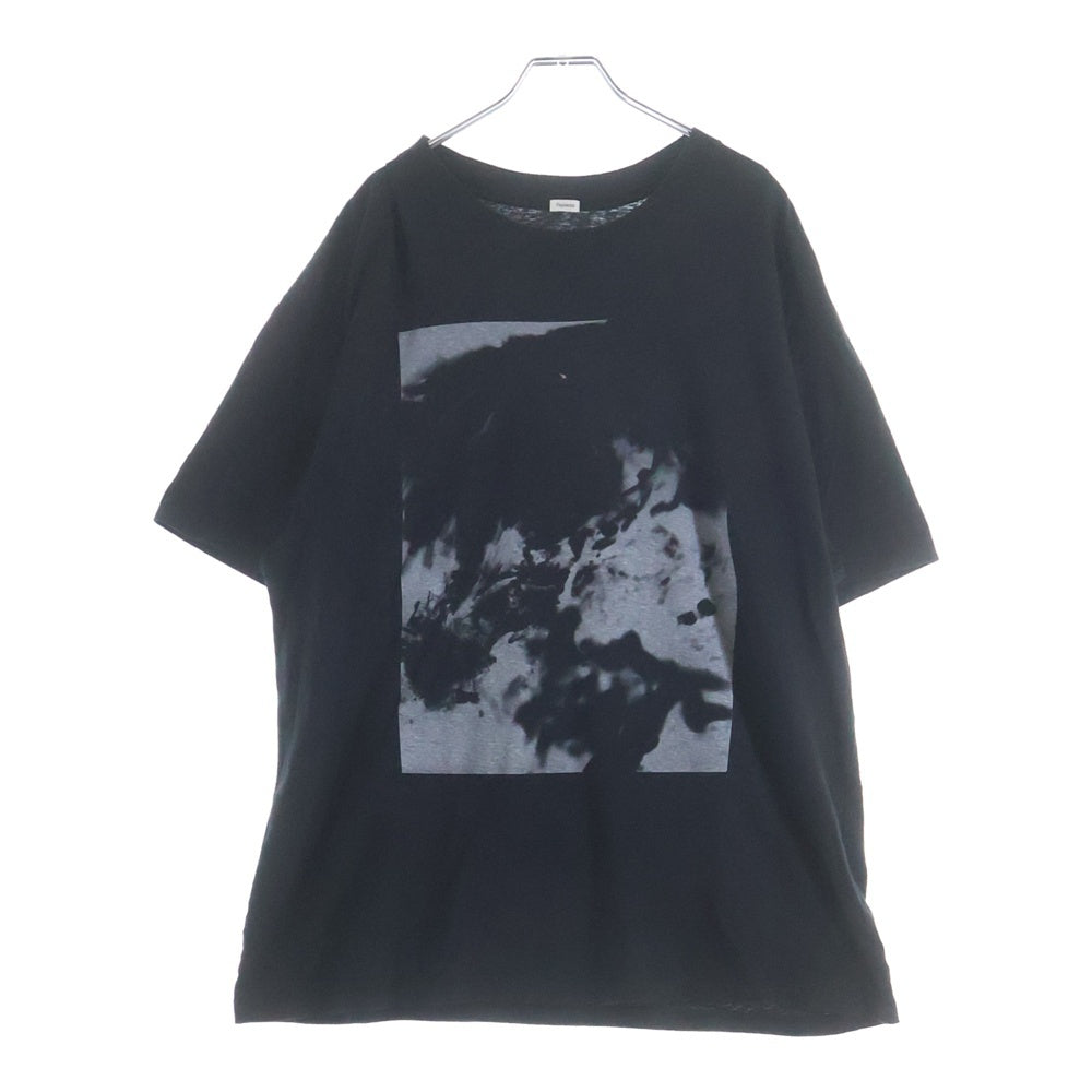NO BRAND(ノーブランド) FUJIMOTO フジモト Over Dyed T Shirt Fade オーバーダイ フェード 半袖Tシャツ カットソー ブラック FJ25S-11-003