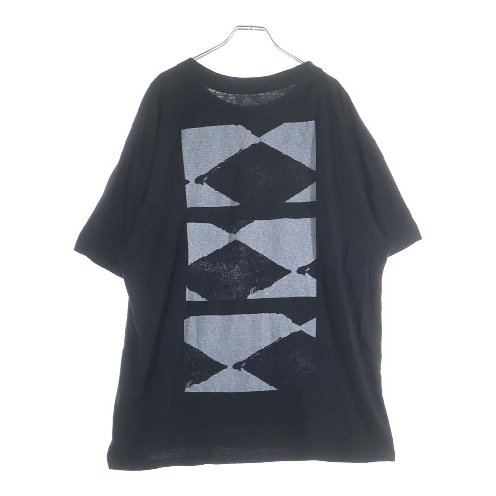 NO BRAND(ノーブランド) FUJIMOTO フジモト Over Dyed T Shirt Fade オーバーダイ フェード 半袖Tシャツ カットソー ブラック FJ25S-11-003