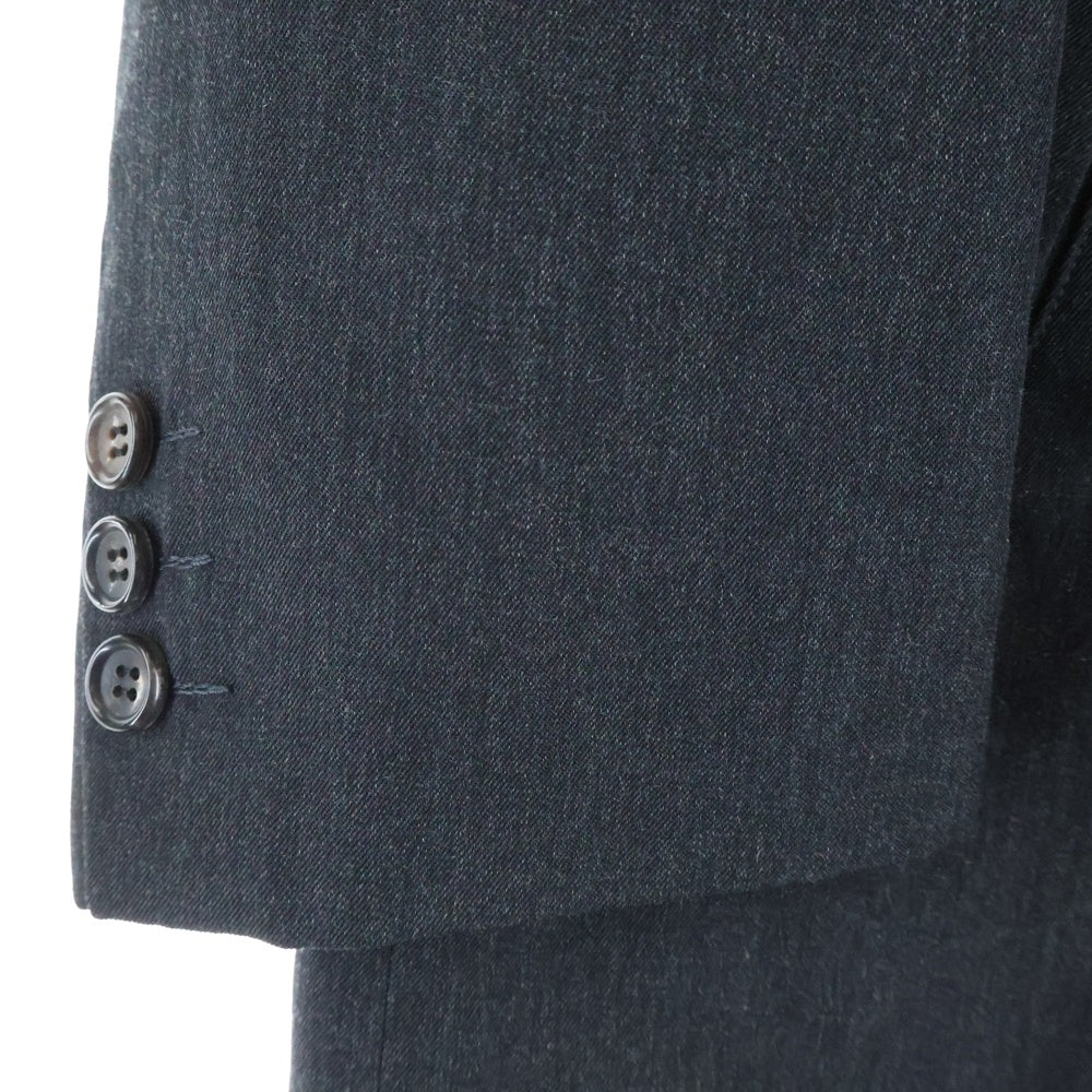COMME des GARCONS HOMME(コムデギャルソンオム) 90s TAILORED JACKET 田中オム期 金タグ シングル ウール テーラードジャケット ブラック HJ-07006M