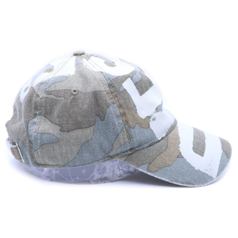 DIESEL(ディーゼル) C-EWAN-CMF HAT カモフラージュ ロゴプリント キャップ カーキ A15098