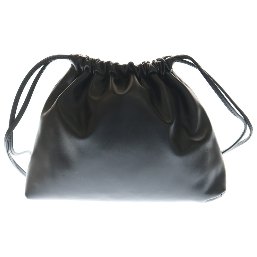 DIESEL(ディーゼル) CLOU-D CROSSBODY クロスボディ ドローストリング レザー ミニ巾着バッグ ショルダーバッグ ブラック X10033PR227