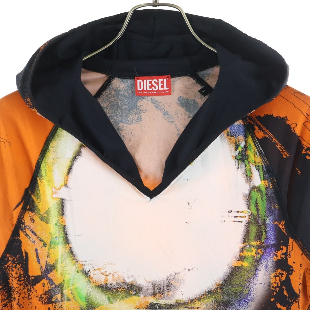 DIESEL(ディーゼル) 24AW 日本限定 パワーネット プルオーバー フーディー マルチカラー A15894