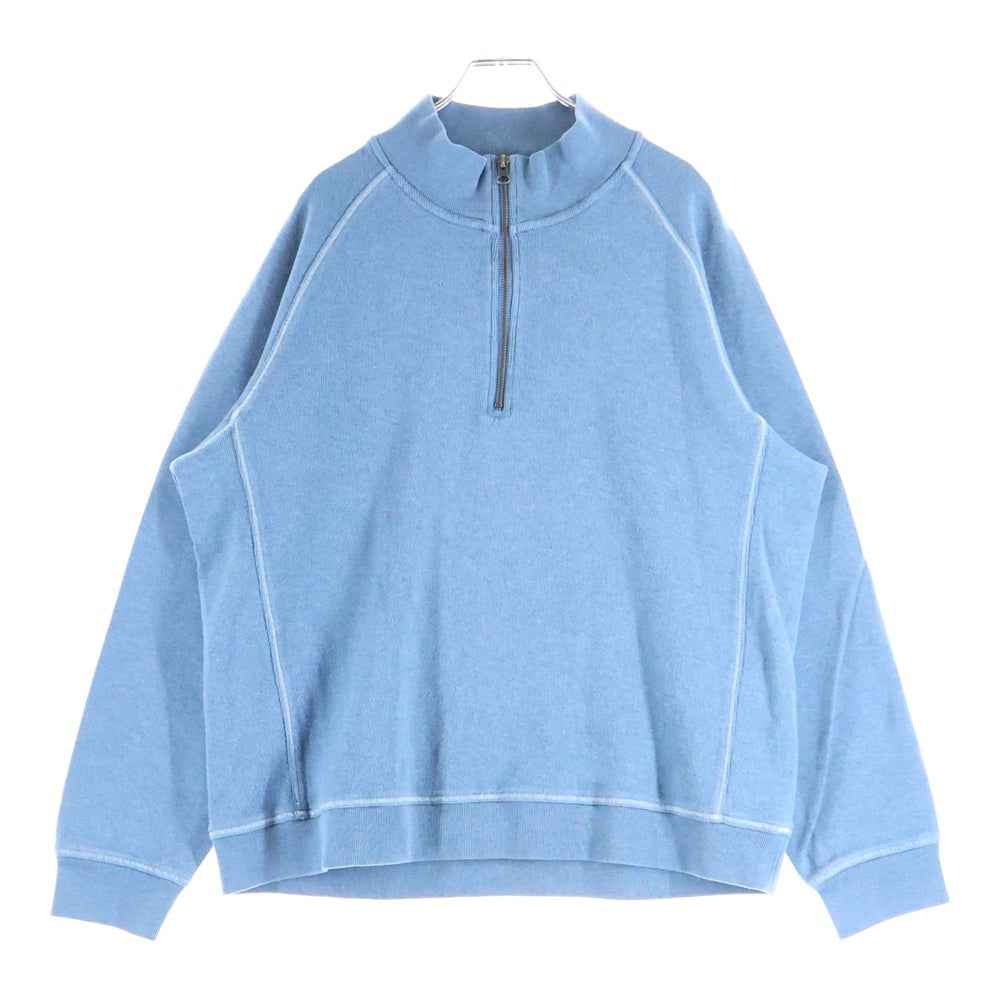 L.L.Bean(エルエルビーン) TRADITIONAL FIT トラディショナル フィット ハーフジッププルオーバースウェット ブルー 301192